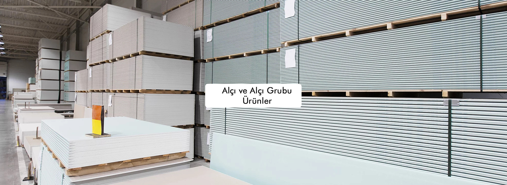 Alçı ve Alçı Grubu Ürünler